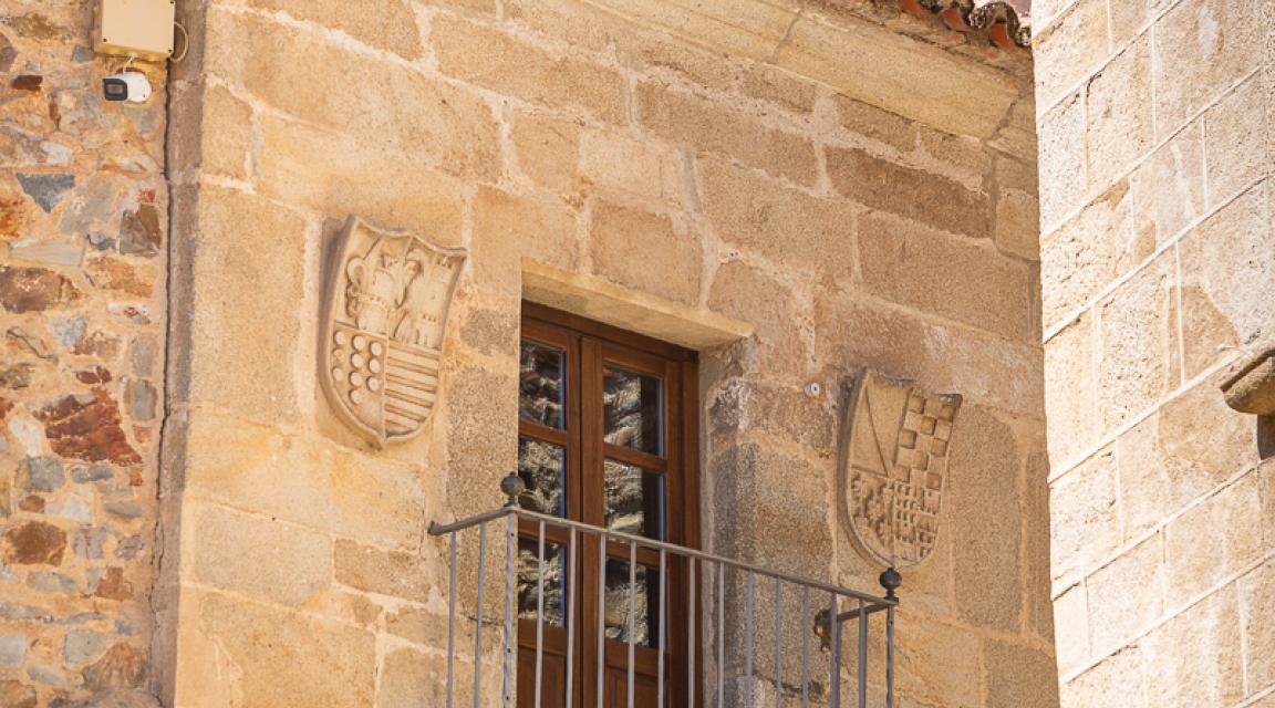 Palacio de los Moraga en la Plaza de Santa María, Cáceres